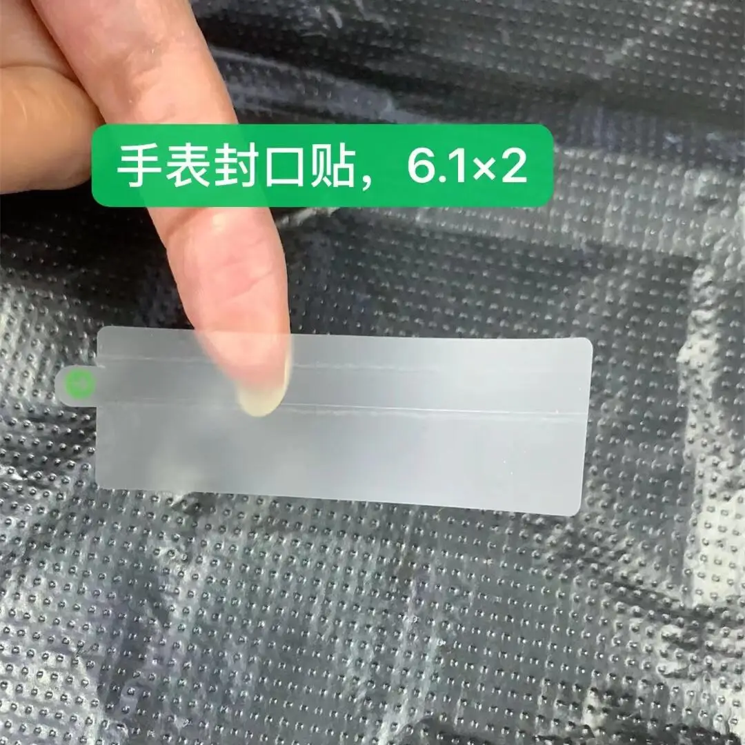 50set OEM New Open Package Box Paper Seal Stickers For Apqle Watch S9 S7 S8 Ultra 2 SE2 Watch Bands Outer Packing Wrap Sealing