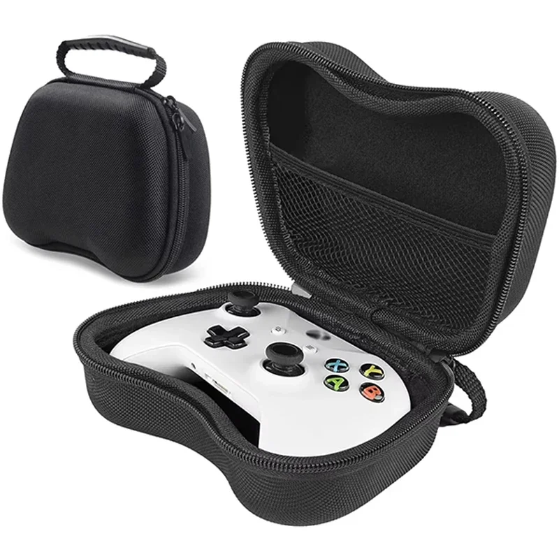 

Жесткий чехол для переноски PortablBag для PS5 PS4 Xbox S/X/Switch Pro, ретро-игровая консоль, дорожный держатель для хранения с сетчатой сумкой для SD-карты