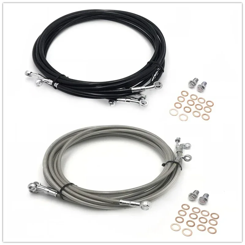 

Aftermarket Motorcycle Part NYLON 10"-12" HANDLEBAR APE CABLE KIT FOR ABS MODELS Harley Davidson 2014-2020 Touring