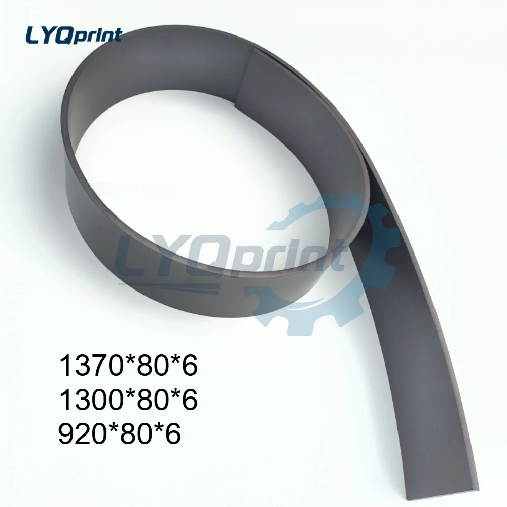 Paper Cutting Machine Rubber Magnetic Strip Soft Magnetic Gasket Pressure Plate Fully Open