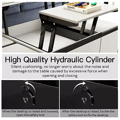 Multifunctional coffee table dining table