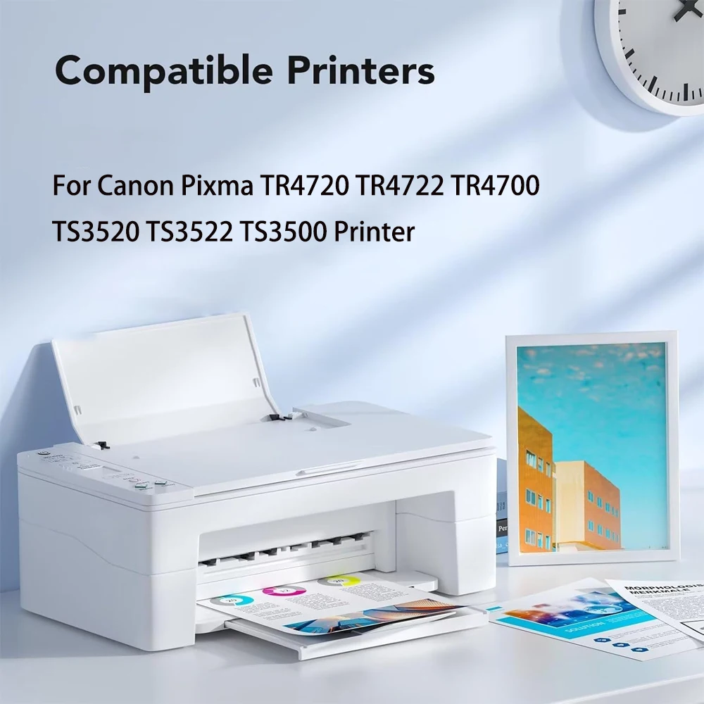 Smart PG275 CL276 For PG-275 CL-276 XL Ink Cartridge For Canon Pixma TR4720 TR4722 TR4700 TS3520 TS3522 TS3500 Printer