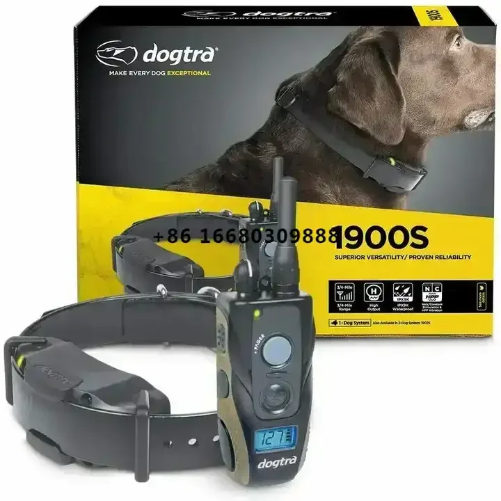 New Sales Dogtras ARC Remote Dog Training Collar 3-4 Mile Expandable Trainer Rechargeable