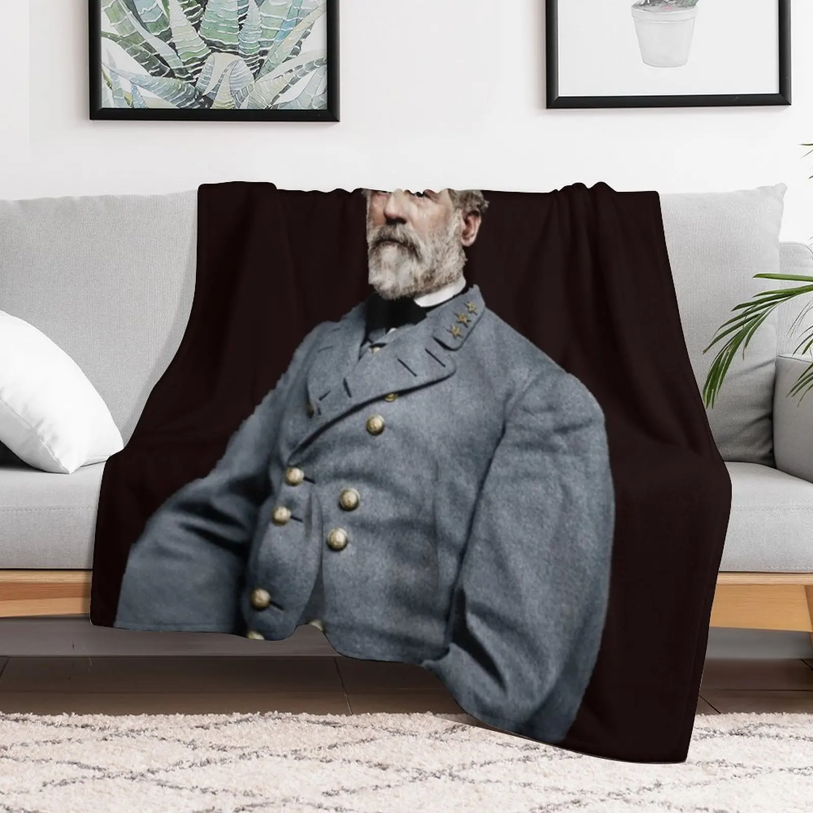 Robert E Lee Throw Blanket For Baby Loose warm for winter Blankets