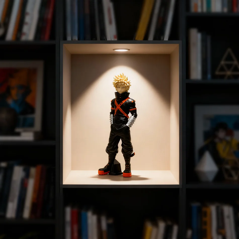 لعبة عصرية رائعة لعام 2026 - بيع المصنع مباشرة، My Hero Academia Bakugou Katsuki ديكور مكتبي مفصلي وهدية #3