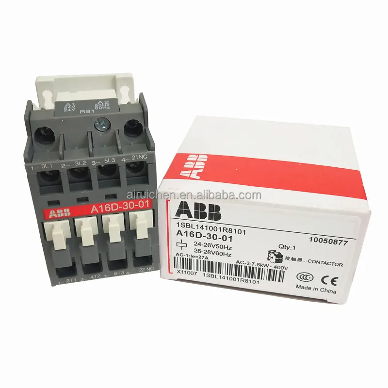AX50-30-11 3P Contactor 50A 400-440V 50/60Hz PLC Cabinet In Stock