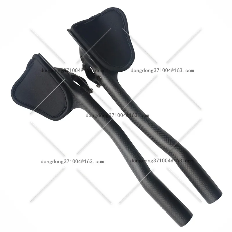 دراجة جبلية غير مميزة من ألياف الكربون بالكامل 3K/UD TT Dead Flying Bend Split Pair Rest