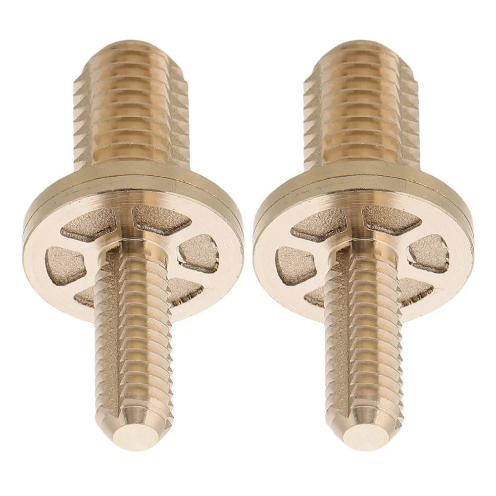 

2Pcs Pool Cue Joint Screws Brass Material Precision Engineered for Stable Connection Billiard Cue Extension Accessories