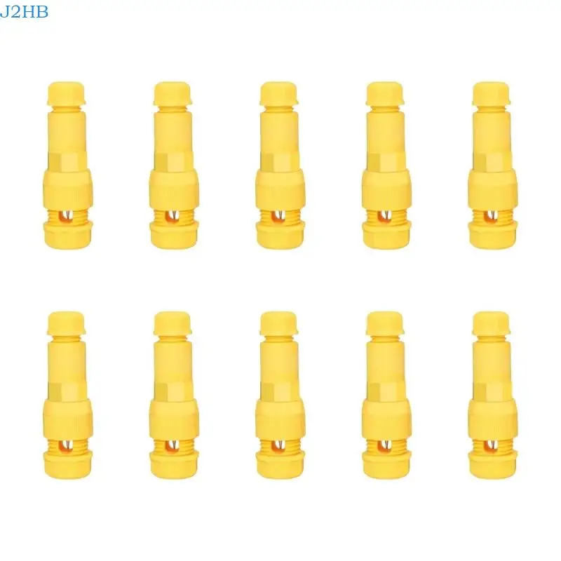 J2HB 10Pcs Quick Piercing Connector Low Voltages Wire Connector Lighting Connectors