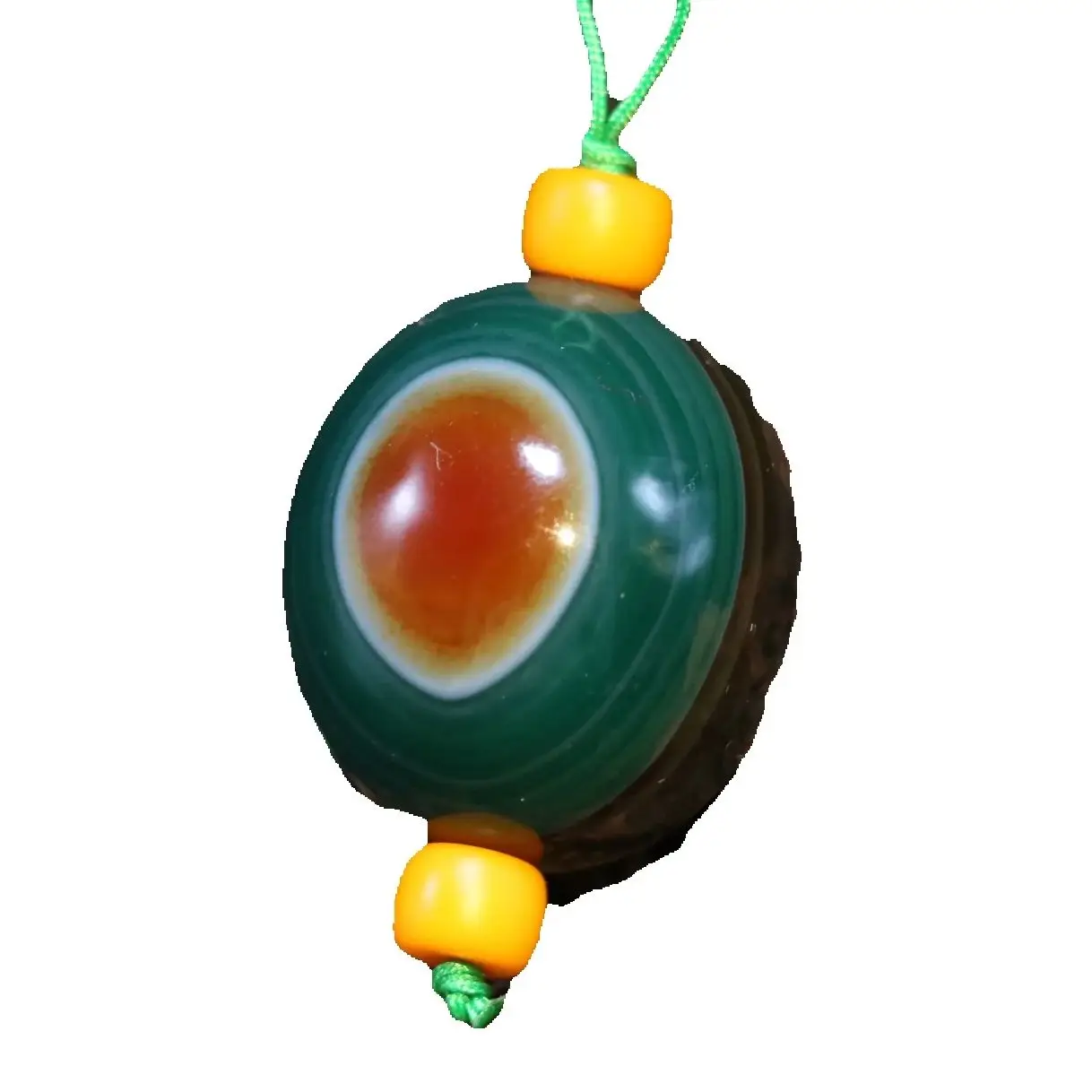 

CONGXINZAI1005009037751106 Тибетский натуральный старый агат, красочный амулет из бисера козьего глаза дзи UA703D4 Timestown UPD22