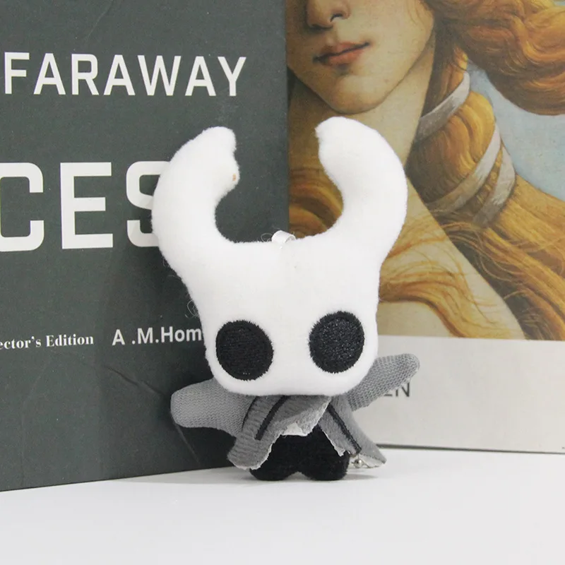 Porte-clés en peluche pour Cosplay, chevalier creux, Silksong, Hornet, figurine en peluche, pendentif pour sac à dos, accessoires, cadeau d'halloween, 10cm