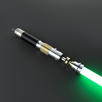 Lightsaber Neopixel Jedi Laser Sword Metal Hilt Heavy Dueling Sensitive Smooth Infinite Changing Hitting Sound LTG Light Saber