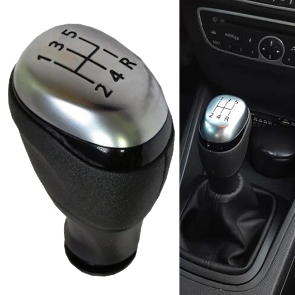 ABS For Shift Knob Compatible With For Renault For Clio 4 IV MK4 Manual Gearstick 2012 To 2019 Interior Upgrade