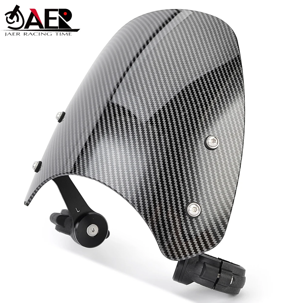 Motorcycle Windshield for Triumph Bonneville Bobber Accessories Windscreen Fairing ABS Wind Shield Deflector