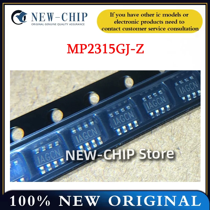 10PCS-500PCS/LOT  MP2315GJ-Z  patch SOT23-8  screen printing AGC* AGCN  AGCJ step-down converter  New Original   MP2315GZ