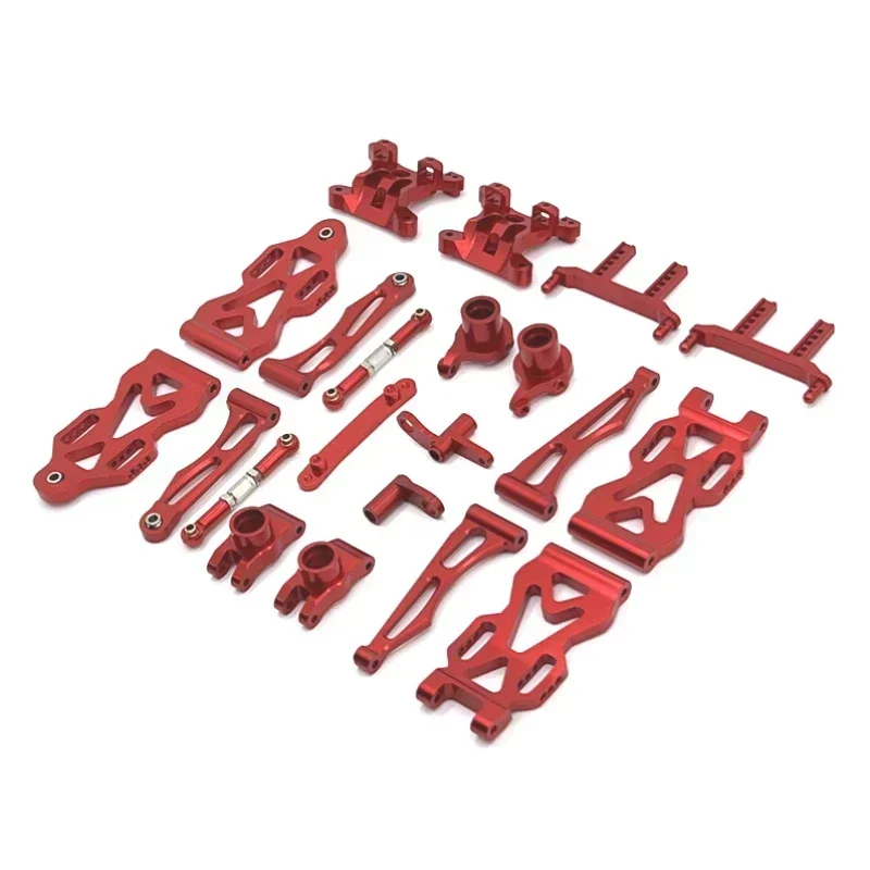 1/16 16101 16102 16103 16104 16106 16201 RC Q117 Rc قطع غيار السيارات ترقية معدنية وتعديل طقم قطع غيار ضعيفة #3