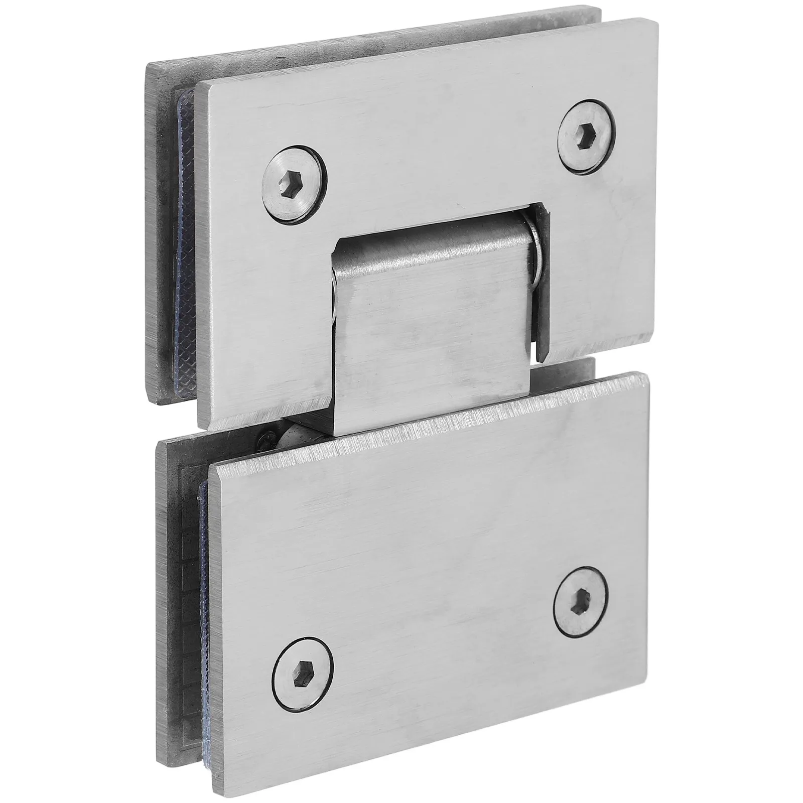 Heavy Duty Stainless Steel Glass Shower Door Hinge Smooth Quiet Opening Closing Excellent Workmanship No Deformation Bathroom