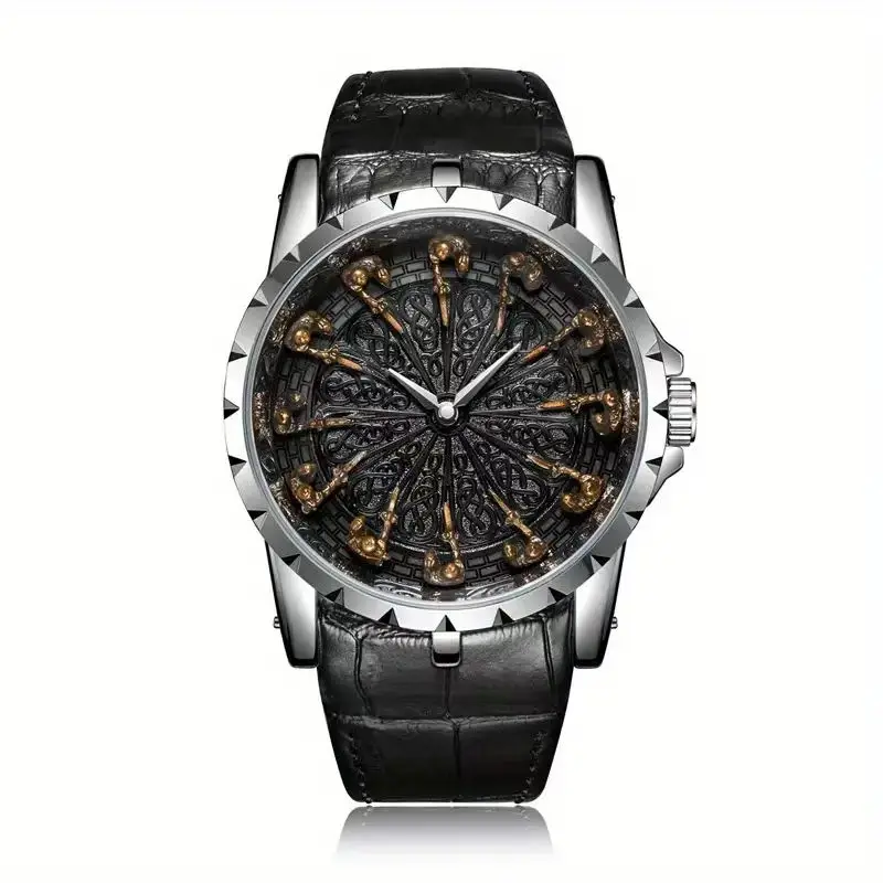 Men's Retro Style Automatic Quartz Watch