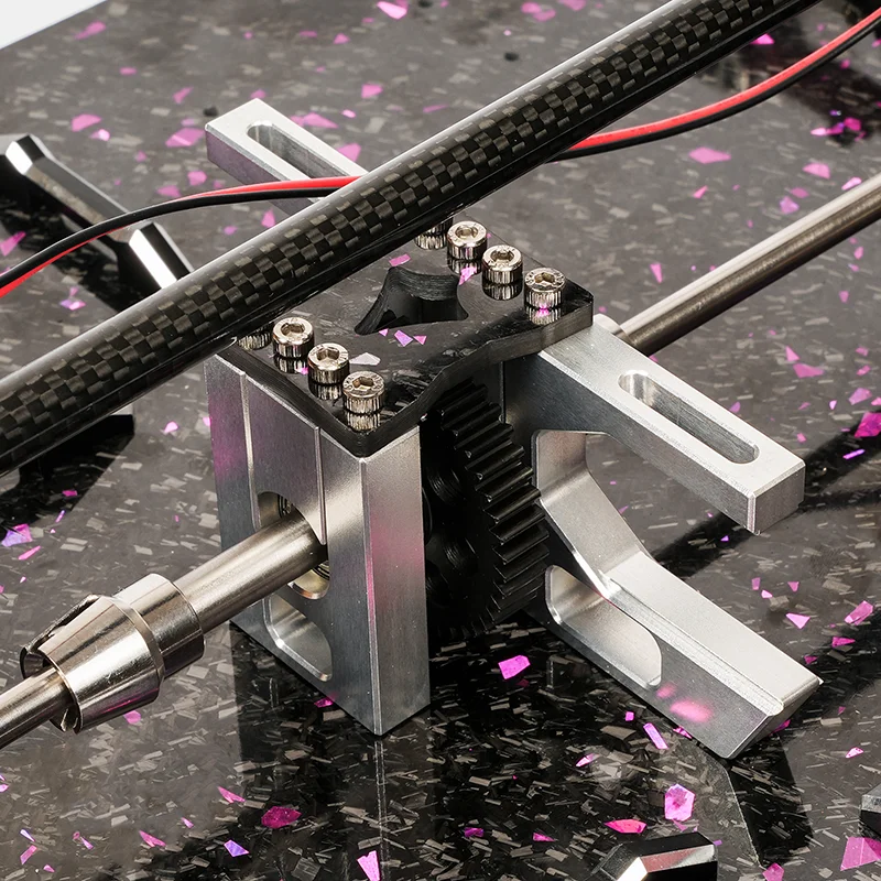 Speedy Dual Motor Base aus Metall für 1/7 ARRMA INFRACTION LIMITLESS F1 V2 Auto