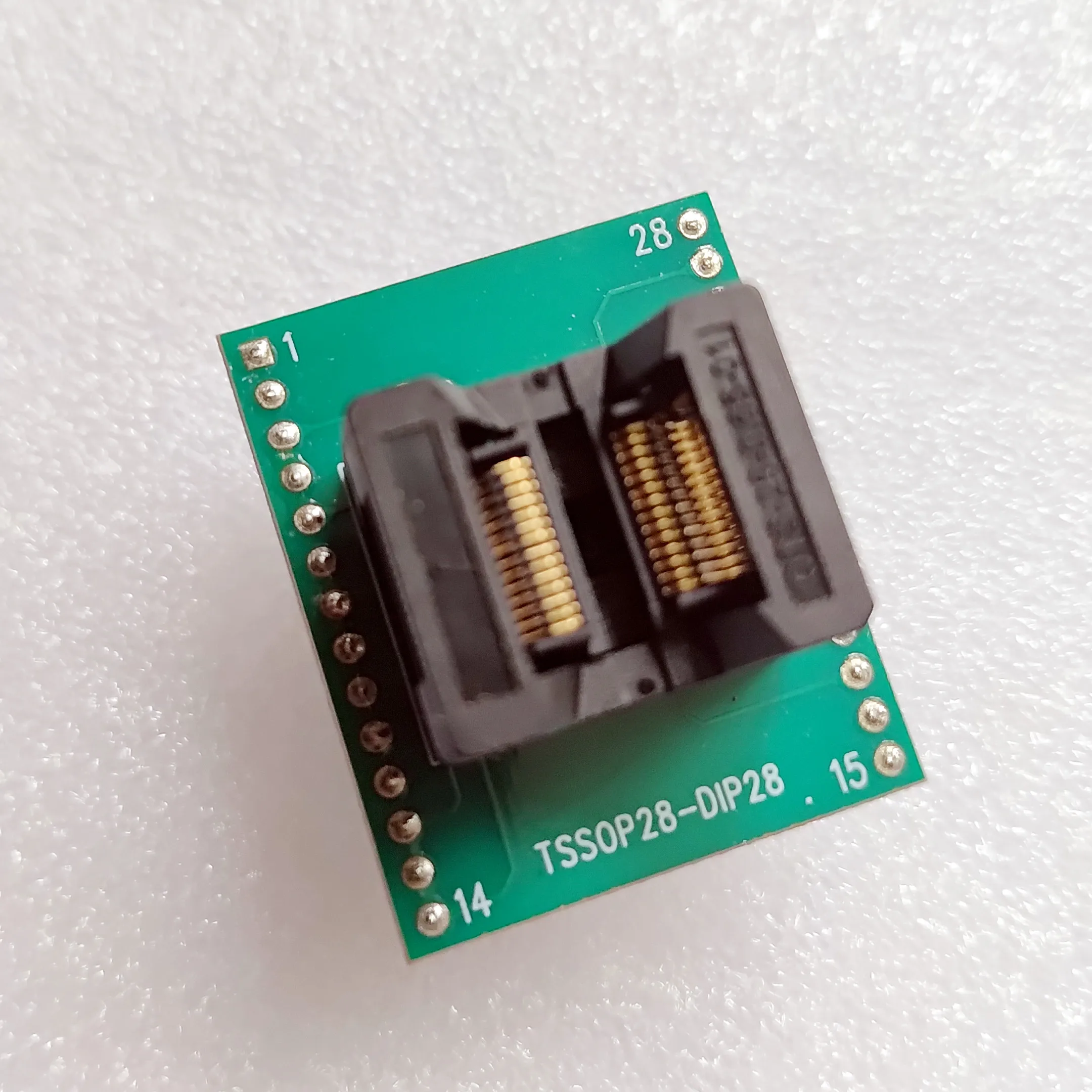 Surface mount TSSOP20 to DIP20 adapter  Surface mount TSSOP28 to DIP28 adapter  Test adapter