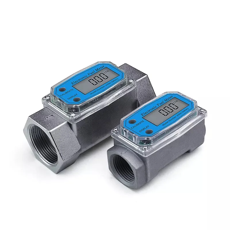 

1" 1.5" 2" Small Stainless Steel Turbine Corrosion Proof Water Adblue Diesel Fuel Flow Meter