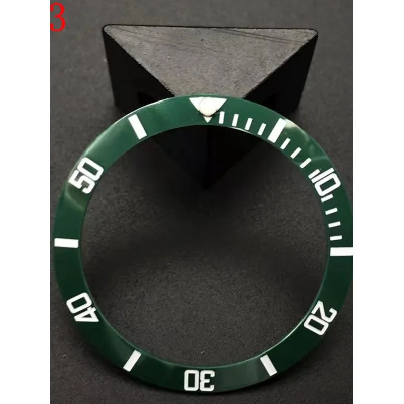 時計改造アクセサリー、セラミックリングSUBベゼル、代替直径38mm～30.5、接着剤不要。