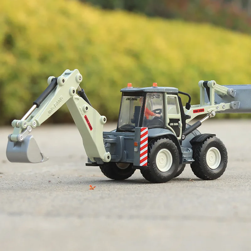 New product 1: 60 alloy bidirectional forklift model,excavator construction vehicle,exquisite children\'s toys,wholesale