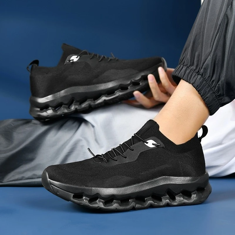 

Мужская модная спортивная обувь с сеткой — новинка 2025 года, легкие дышащие нескользящие повседневные кроссовки для бега на открытом воздухе