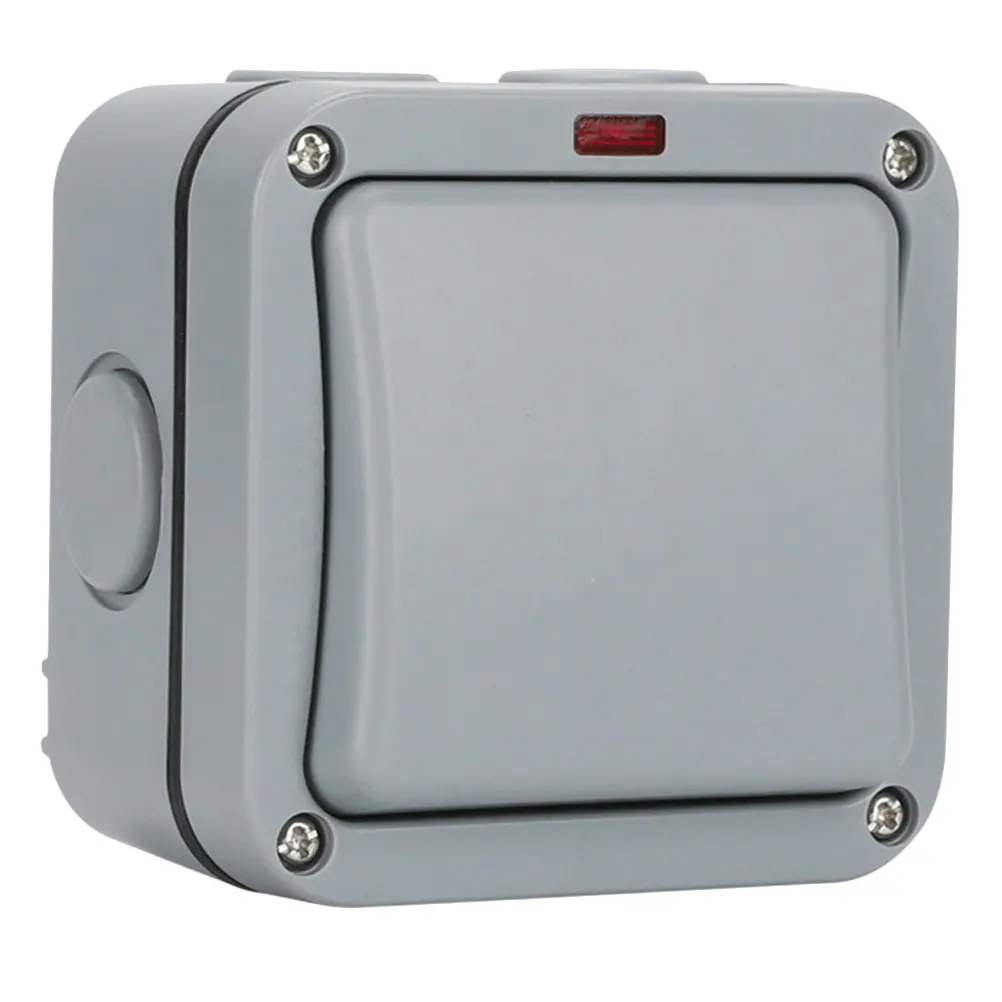 

Waterproof Wall Outdoor Light Rainproof Garden For Electric Gate Opener Garage Door Button Wall Push Button Starter Momentary