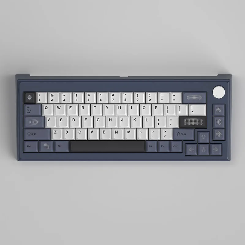 

84 Keys Keycaps PBT Dye Sublimation Cherry Grating Raster for Mechanical Keyboard Mad 68he