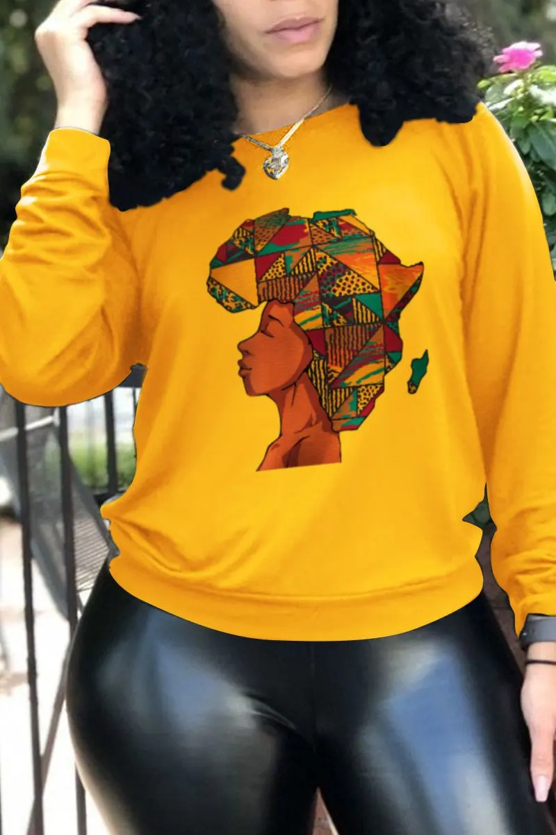 Women\'s Letter-printed Crew Neck Hoodie Clothes Aesthetic Sweatshirt Streetwear Women