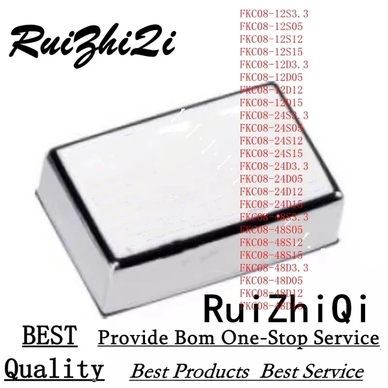 10PCS/LOT FKC08-24S3.3 FKC08-24S05 FKC08-24S12 FKC08-24S15 FKC08-24D3.3 FKC08-24D05 FKC08-24D12 FKC08-24D15 DC/DC CONVERTERS