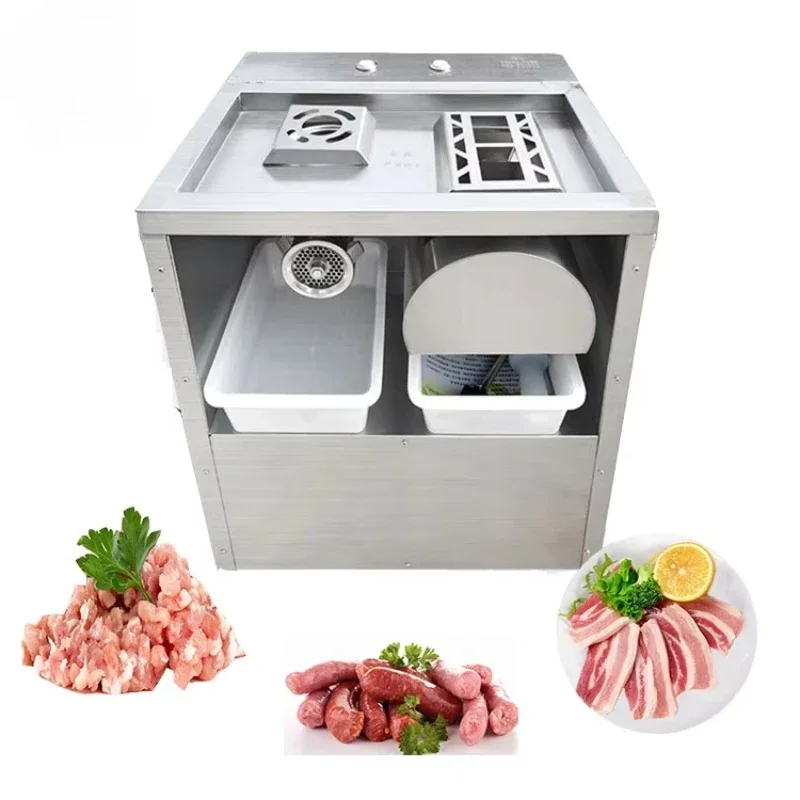 

Electric industrial meat cutters, meat grinders, frozen meat cutters