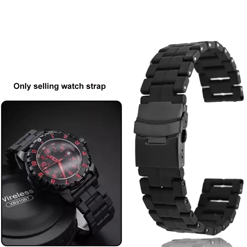 

Quality Carbon fiber watch band for Casio ProTek series PRW-60/Y PRW-30/50/70 and luminox 3051 plastic steel light Bracelet 23mm