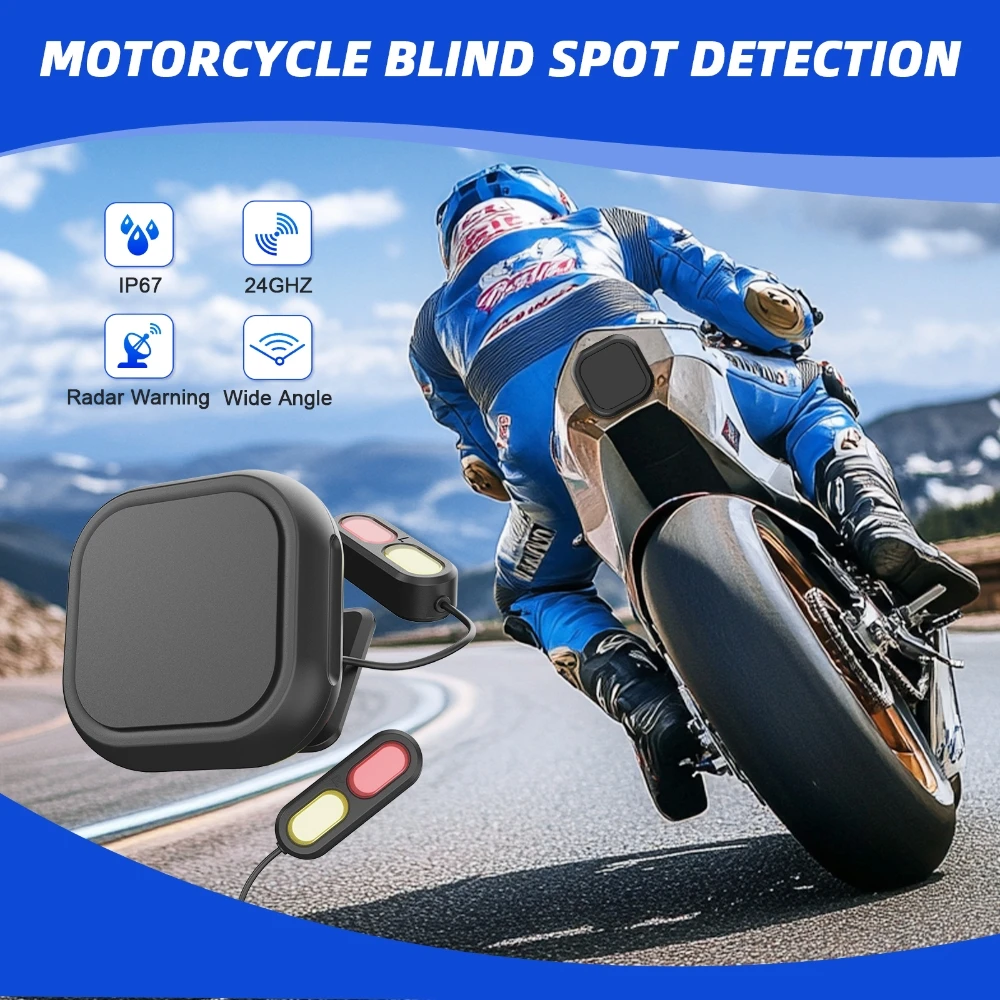 Motorcycle Millimeter Wave Radar BSD Blind Spot Detection System Reversing Radar Sensor for Vehicle Safety Blind Spot Monitoring