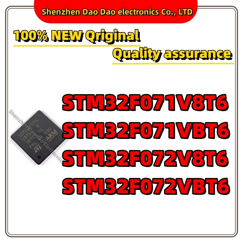 STM32F071V8T6 STM32F071VBT6 STM32F072V8T6 STM32F072VBT6 IC MCU Chip LQFP-100 Microcontrol chip