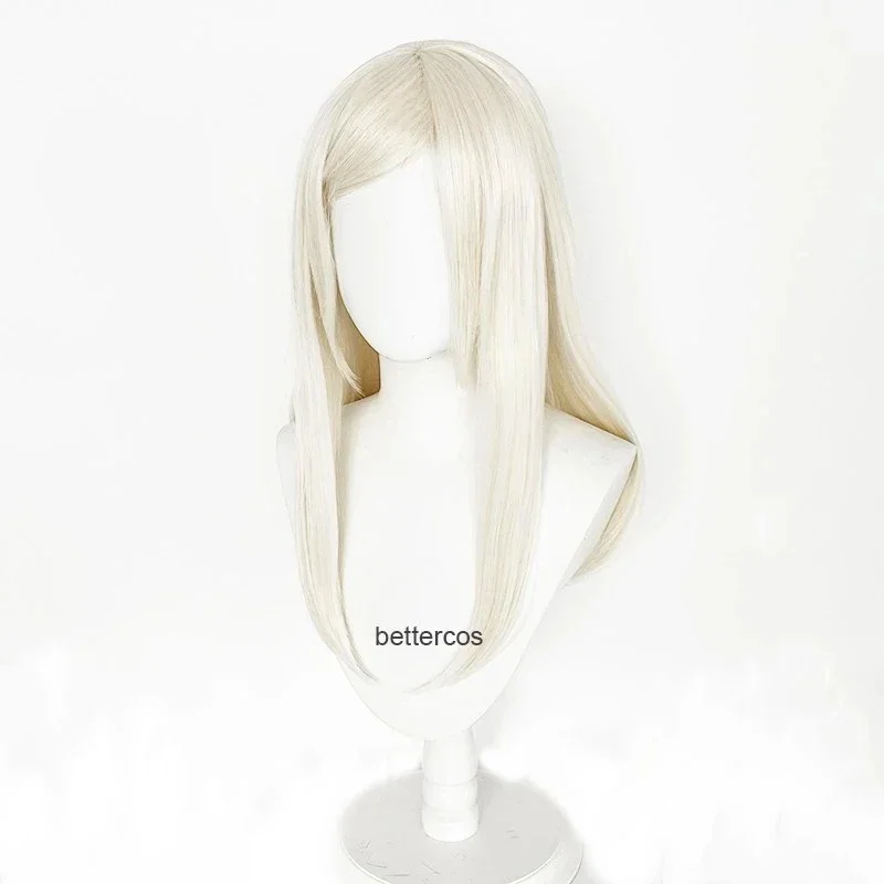 Sanzu Haruchiyo Cosplay Wig Haruchiyo Long Milk Blonde Heat Resistance Fiber Hair Role Play Wig Wig Cap image 4