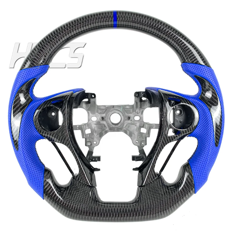 Car Interior Accessories Custom Carbon Fiber Steering Wheel for Honda Accord 2014 to 2018 Without airbags