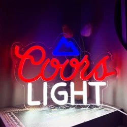 Bar Neon Sign for Bedroom Wall Decor, Led Neon Light for Man Cave Bar Pub Restaurant Wall Decor, Gifts for Men