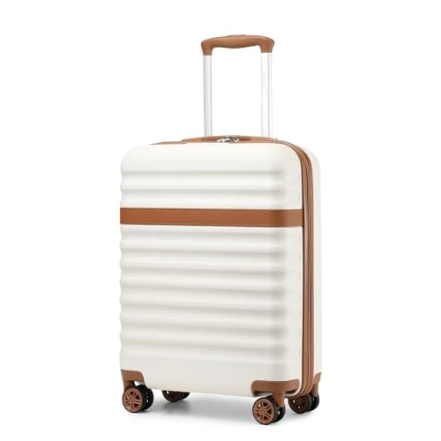 

Airline Approved Carry On Luggage, 21.6 inchx13.7 inchx8.6 inch Inch, 21.6 Inch Expandable Lightweight Hardshell Suitcase with