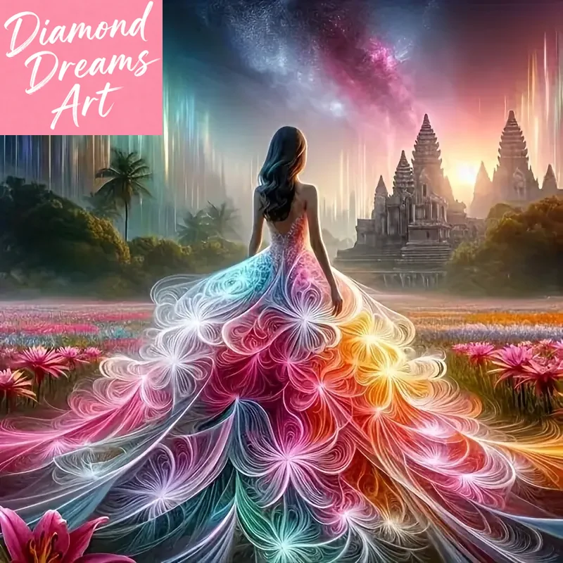 

Frameless, Full Round Square Diamond Painting Colorful Women Diamond Art Embroidery Sale Cross Stitch For Diy Crafts Home Decors