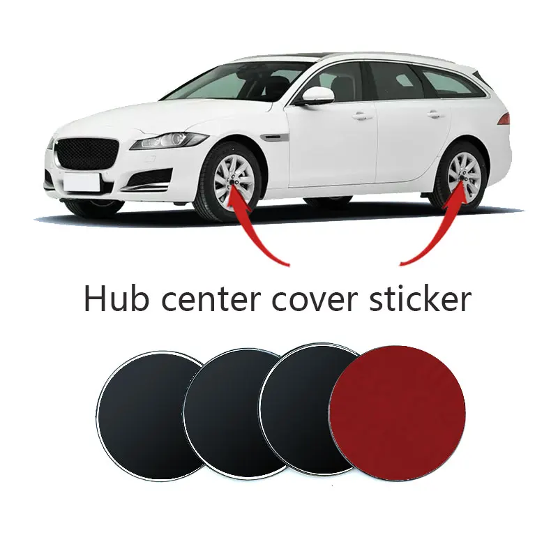 For VVV Centre Hub Cap Emblem Sticker Car Wheel Center Stickers 56mm 60mm 65mm 70mm 75mm 80mm 90mm 120mm VW 45mm Steering Wheel