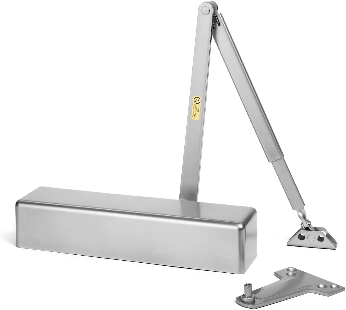 Dynasty Hardware Door Closer Heavy Duty Hydraulic Adjustable Size 1-6 Spring Door Closer