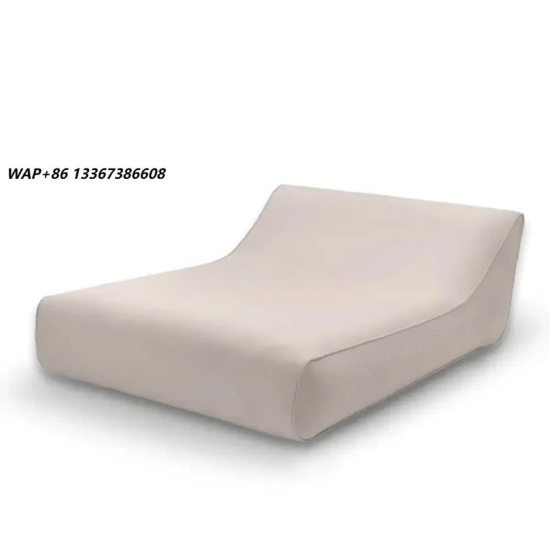 Modern and durable PVC inflatable pool chairs for couples, pool floaters, and beach parks