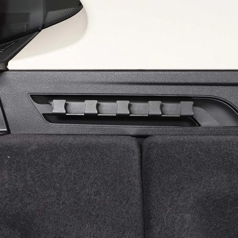 ل BMW X3 / G01 الجذع ظلة فتحة هوك الخلفي الجذع ظلة اكسسوارات الكربون الصلب 2 قطعة 2018 2019 2020 2021 2022 2023 #5