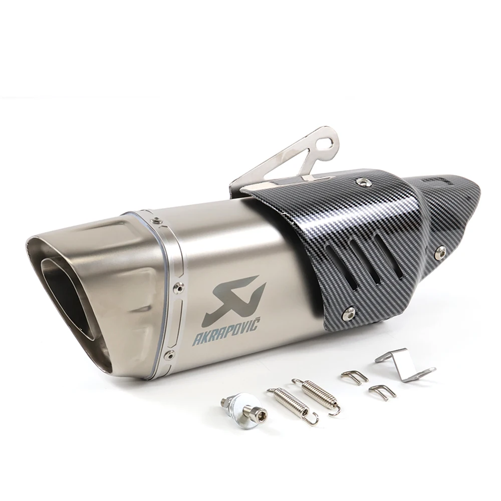 Universal 51mm for Yamaha R3 R6 MT07 for Ninja ZX6R ER6N Z900 Z400 KTM DUKE RC 390 motorcycle AKR M1 exhaust