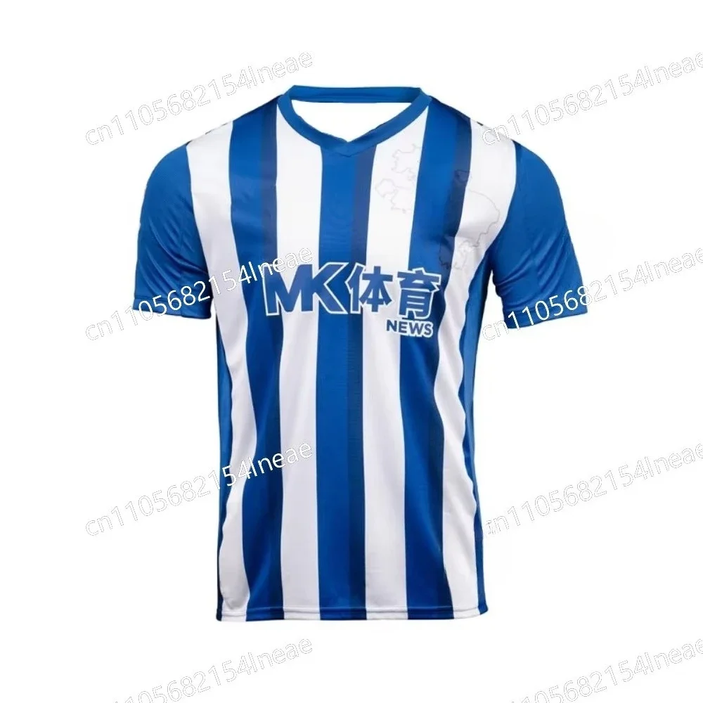 25-26 قمصان طباعة ثلاثية الأبعاد للمنزل وبعيدا قمصان كرة القدم ثلاثية الأبعاد مطبوعة بأكمام قصيرة تي شيرت رياضي نفسها للبالغين والأطفال #2