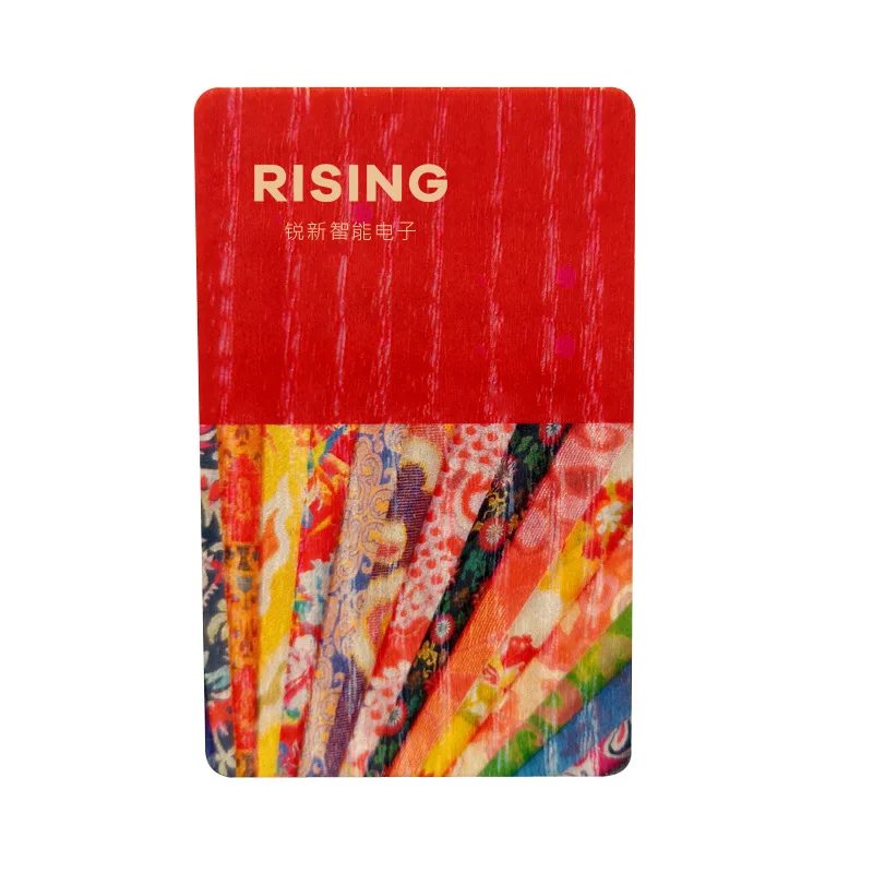 Customized.RUIXINRFID Direct Cherry Wood RFID Hotel NFC Door Lock Card