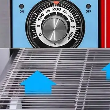 الكهربائية/ناقل الغاز فرن البيتزا التجارية 12 بوصة بيتزا موقد فرن كبير موزع كعكة الخبز ماكينة صنع البيتزا 220 فولت/380 فولت