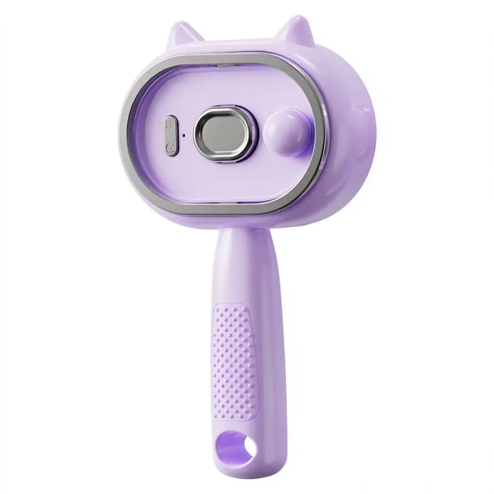 Professional Electric Hair Comb Mist Spray Scalp Massager Air Cushion Detangling Brush For Silky Soft Hair Maintenance